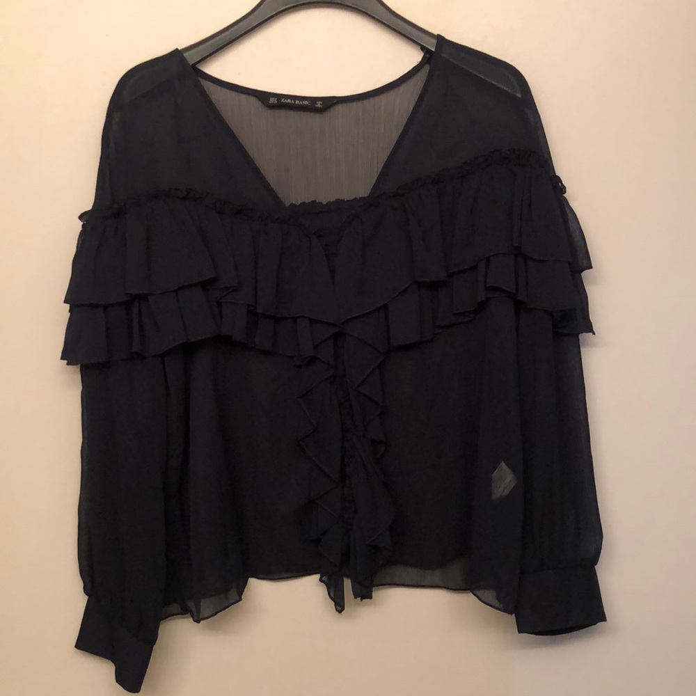 Zara Ruffled Top